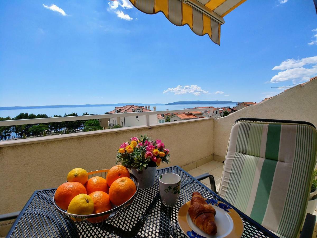 Penthouse Studio With Sea View Макарська Екстер'єр фото